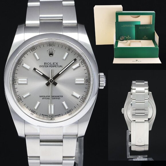 Sale! Mint! Rolex 36mm Men's Watch! Comes with original box!! - Picture 1 of 6